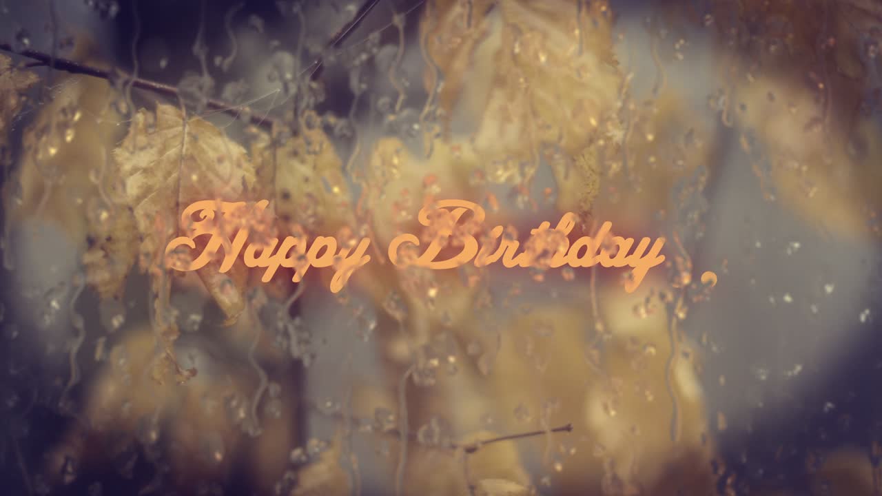 gotas de lluvia en un fondo negro. el fondo se puede eliminar utilizando un modo de mezcla como agregar. stock video usa, agua, lluvia, gota, vidrio - material