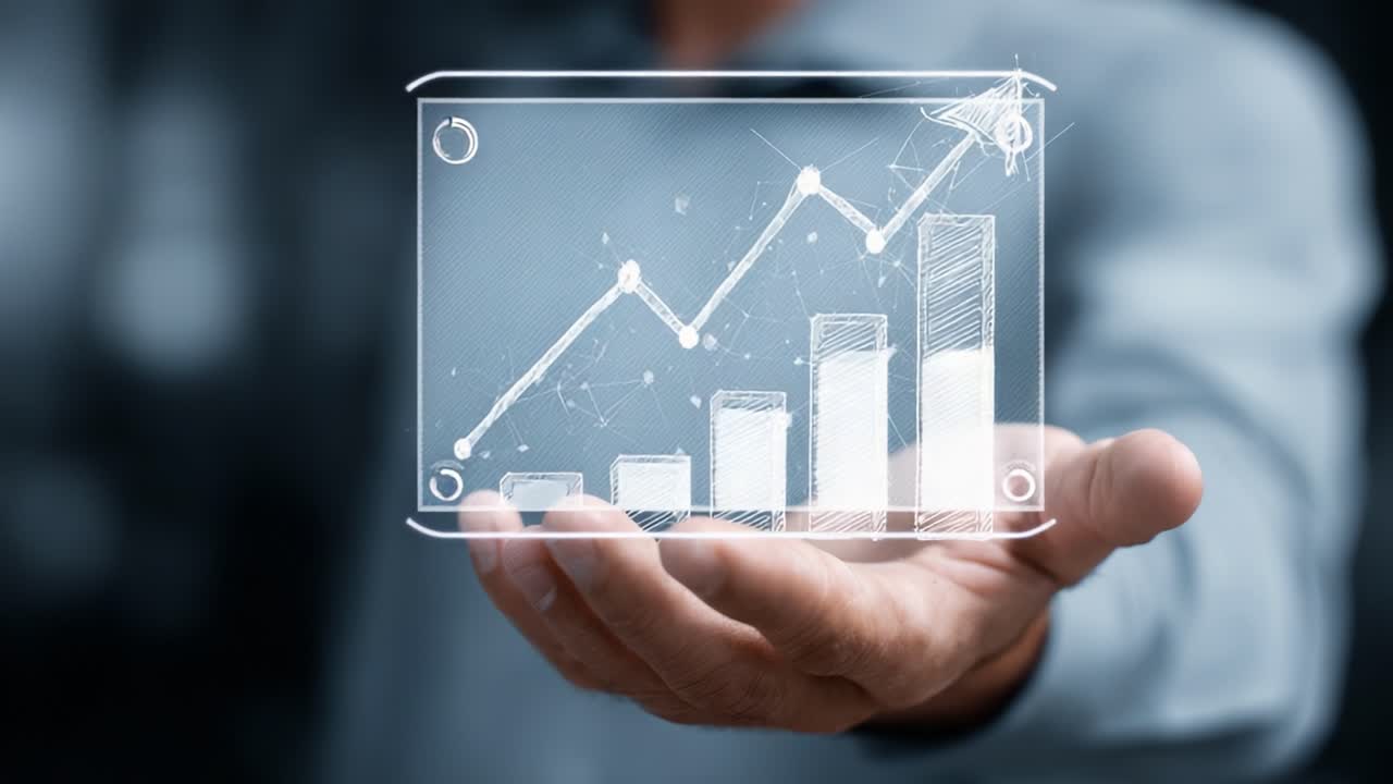 Analyzing Growth Trends: A Visual Representation of Upward Statistical Data in Business Performance Metrics for Strategic Decision-Making