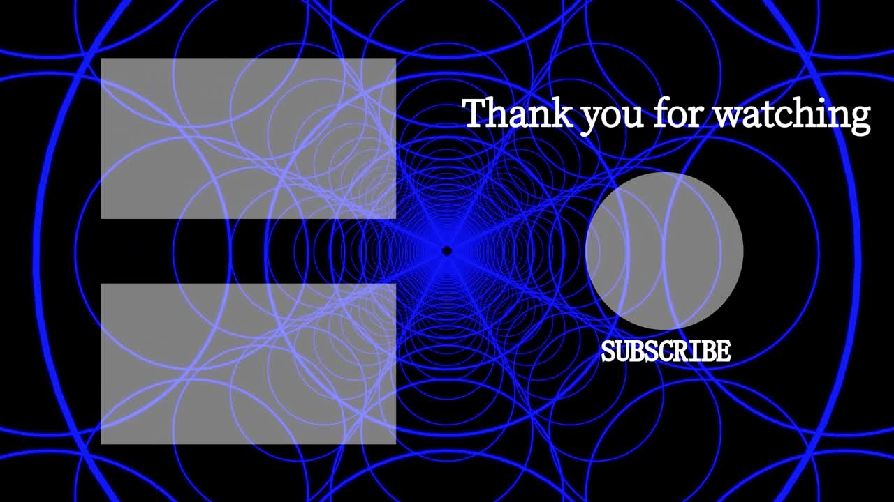 모양 연속 진행 끝 카드 끝 화면 모션 그래픽