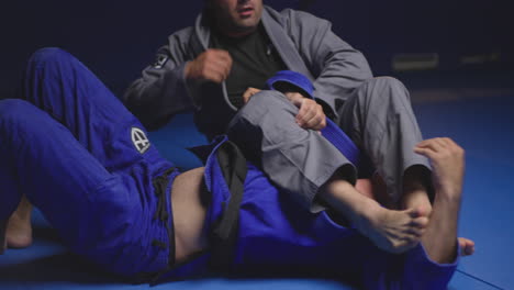 jiu-jitsu grappling session