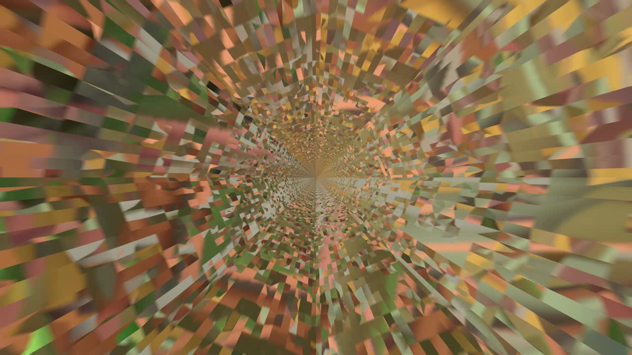 efectos de zoom futuristas, infinito o bucle sin costuras. animación de un fondo de concepto de tecnología dinámica de zoom abstracto.