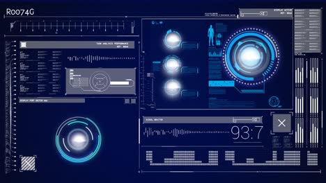 Animation-of-scopes-scanning-and-data-processing-on-digital-screen