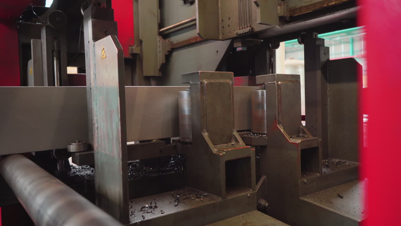 maquinaria de planta de fábrica industrial, proceso de fabricación de metalurgia