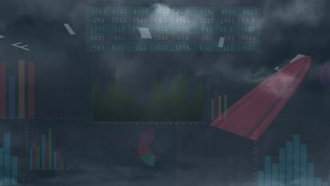 Animation-of-data-processing-over-fuel-gauge