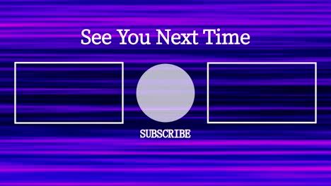 line gradation end card ending screen motion graphics