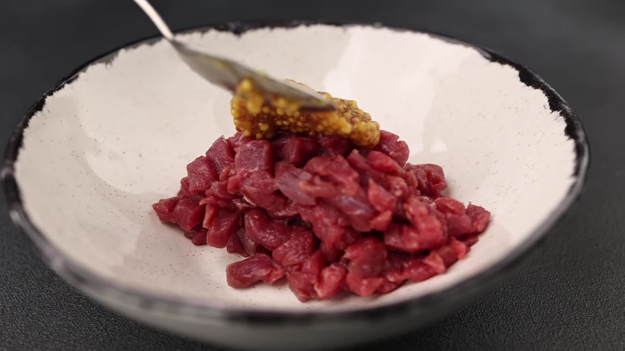 Beef Tartare Ingredients