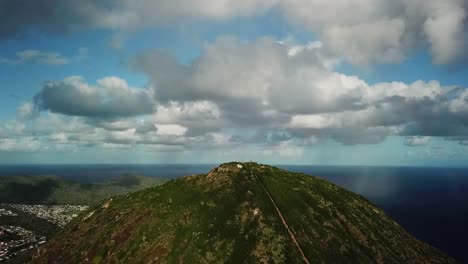 hawaii - drone flight over koko head part 1