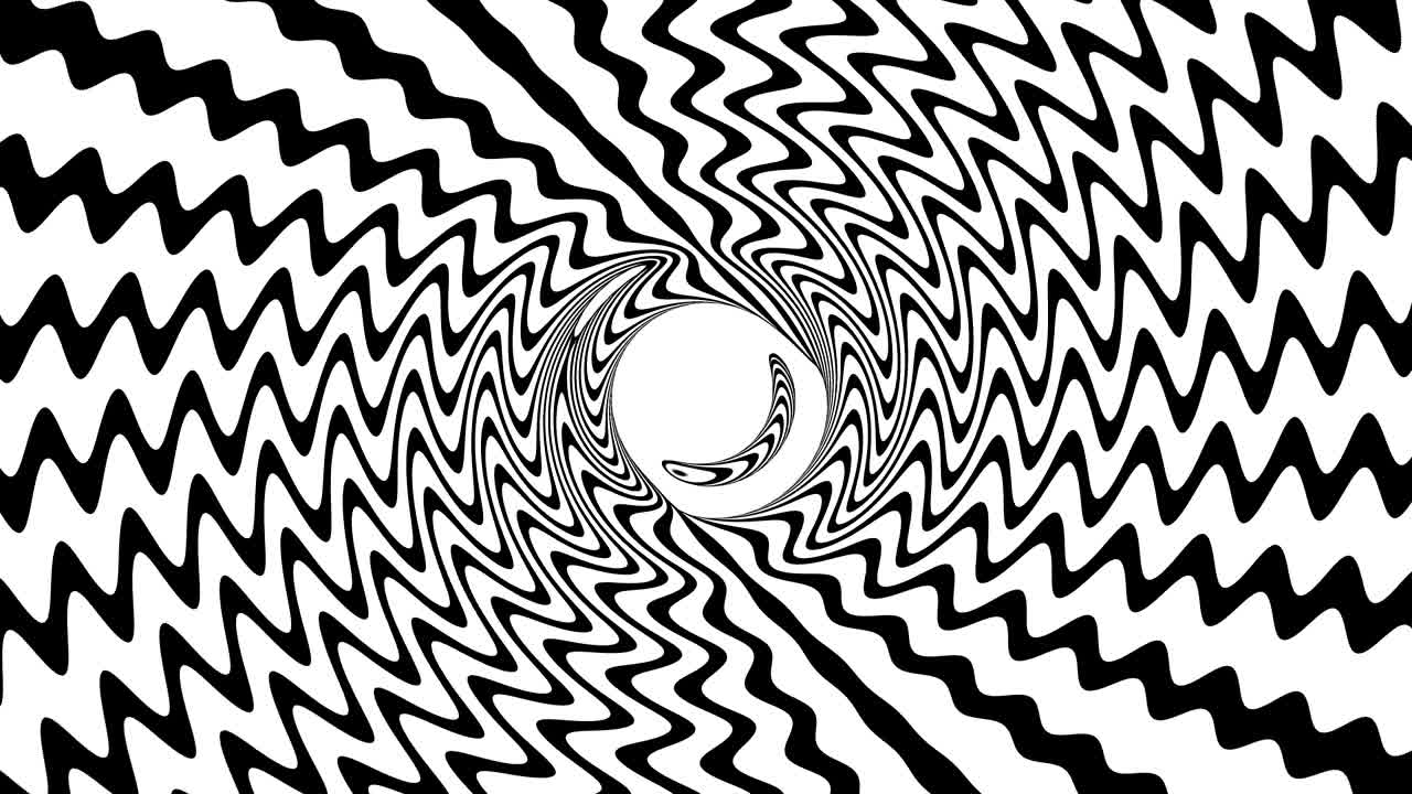 el bucle de vj abstracto