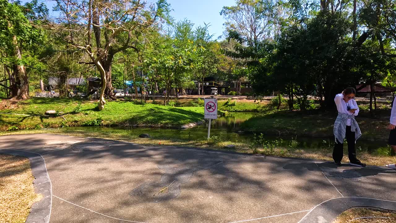 los visitantes exploran senderos panorámicos y vegetación exuberante