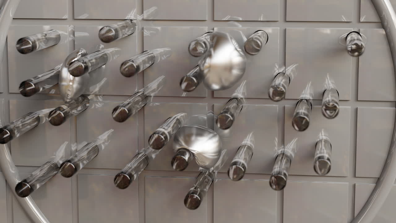 Abstract smooth liquid shape dropping,