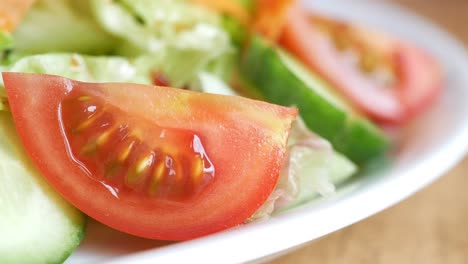fresh vegetable salad