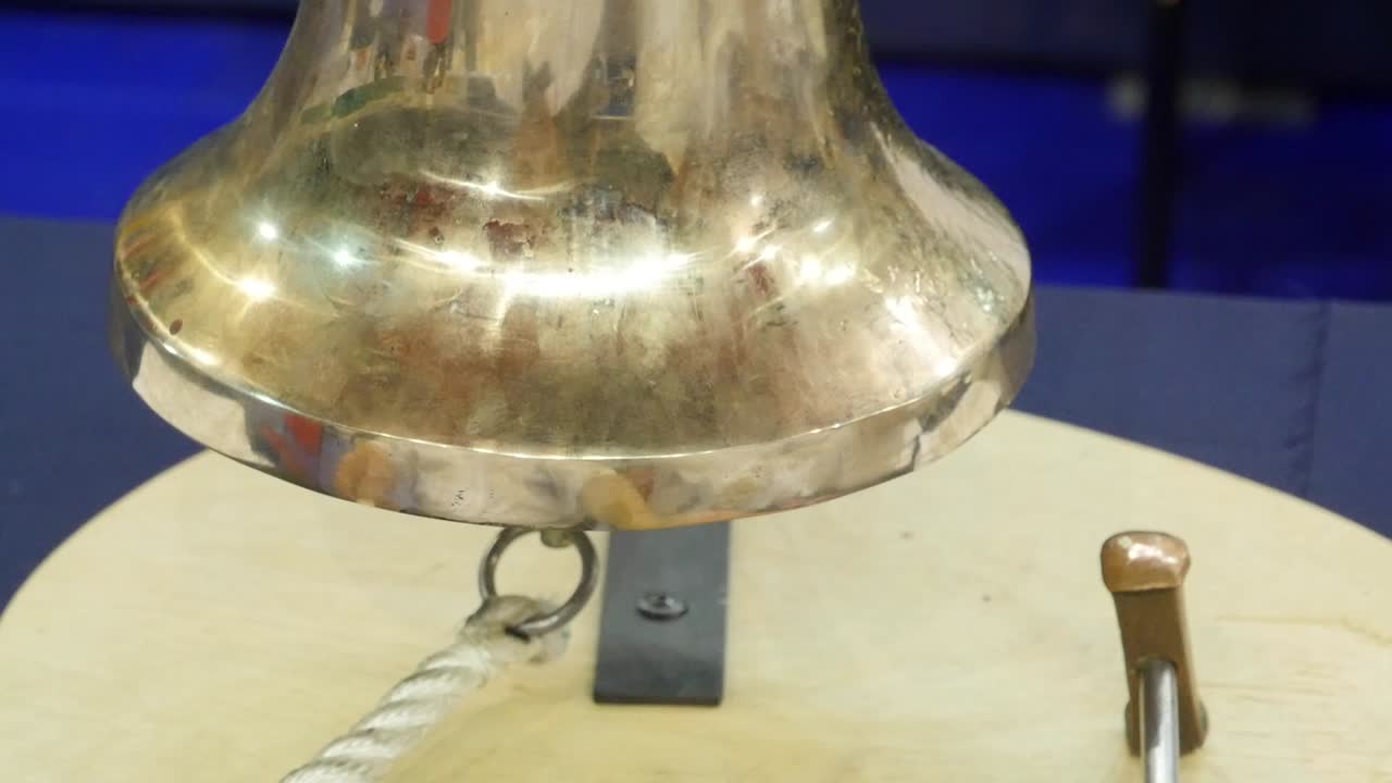 고대 선박 종 전시