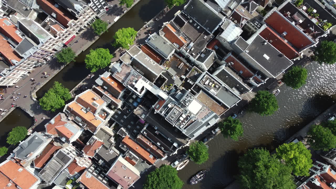 Amsterdam Canal Cityscape