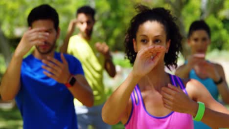 Group-of-people-exercising-in-the-park-4k