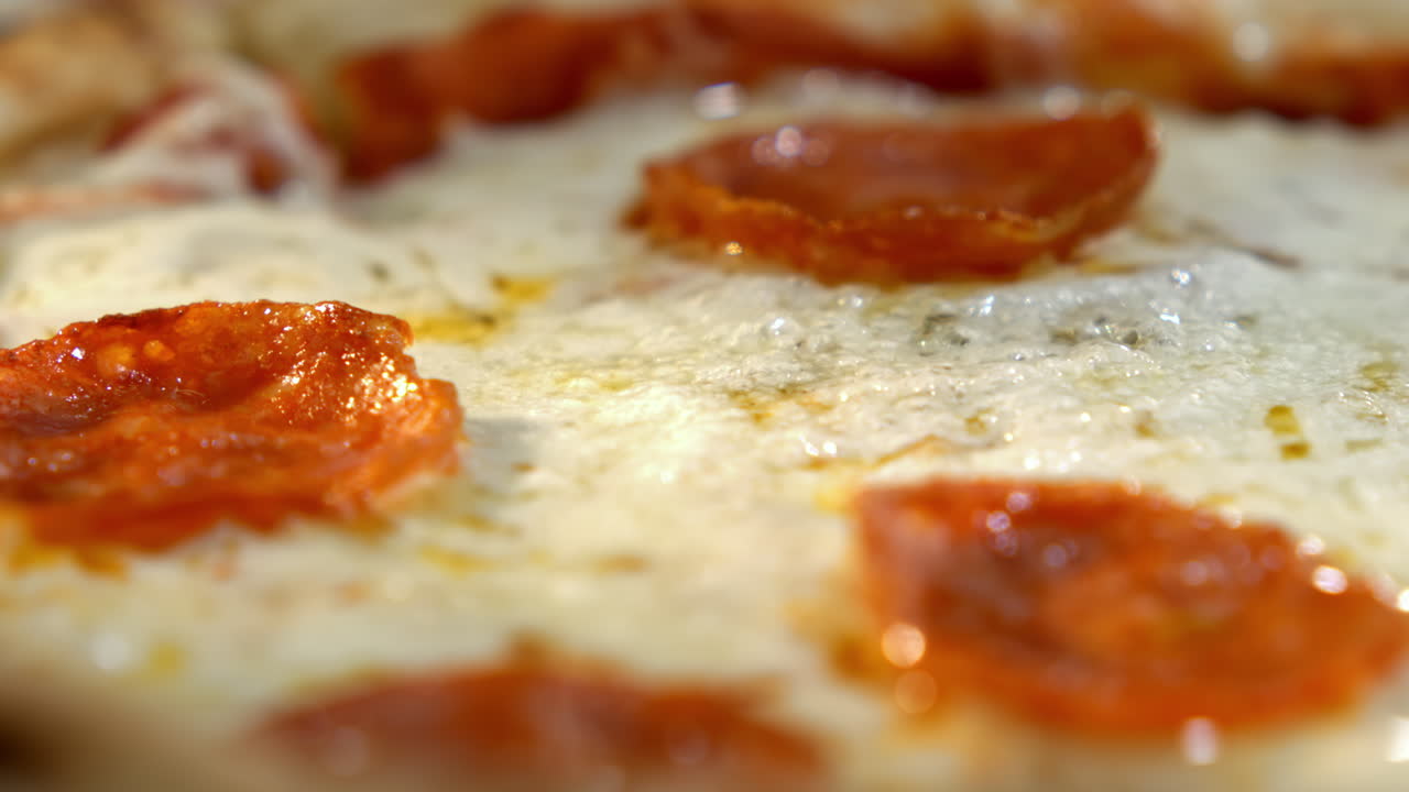 Pepperoni Pizza Close-Up