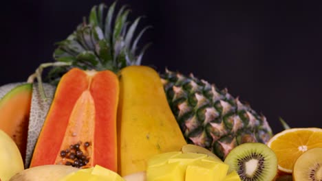 a vibrant assortment of various fresh fruits