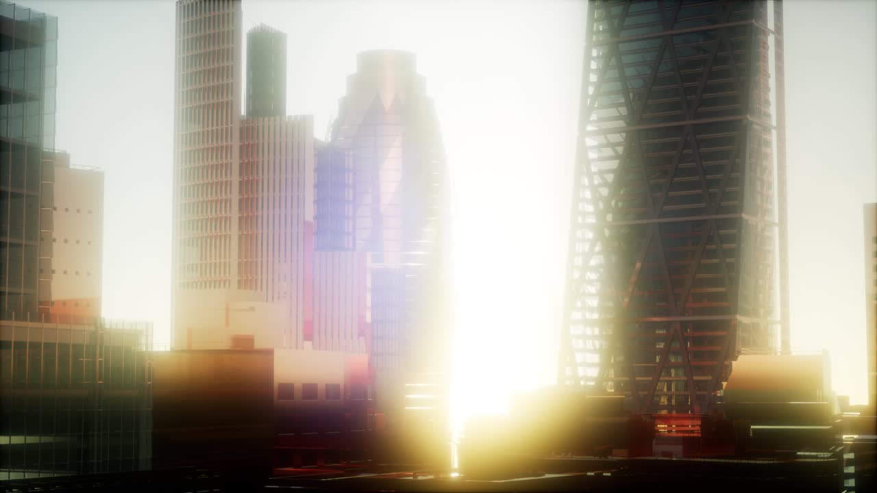 el atardecer de londres