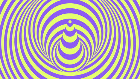 vibrant purple and yellow spiral