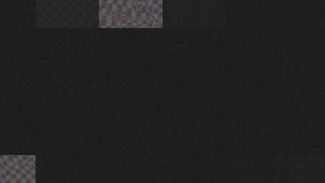 glitch and noise television defects with artifacts on black texture