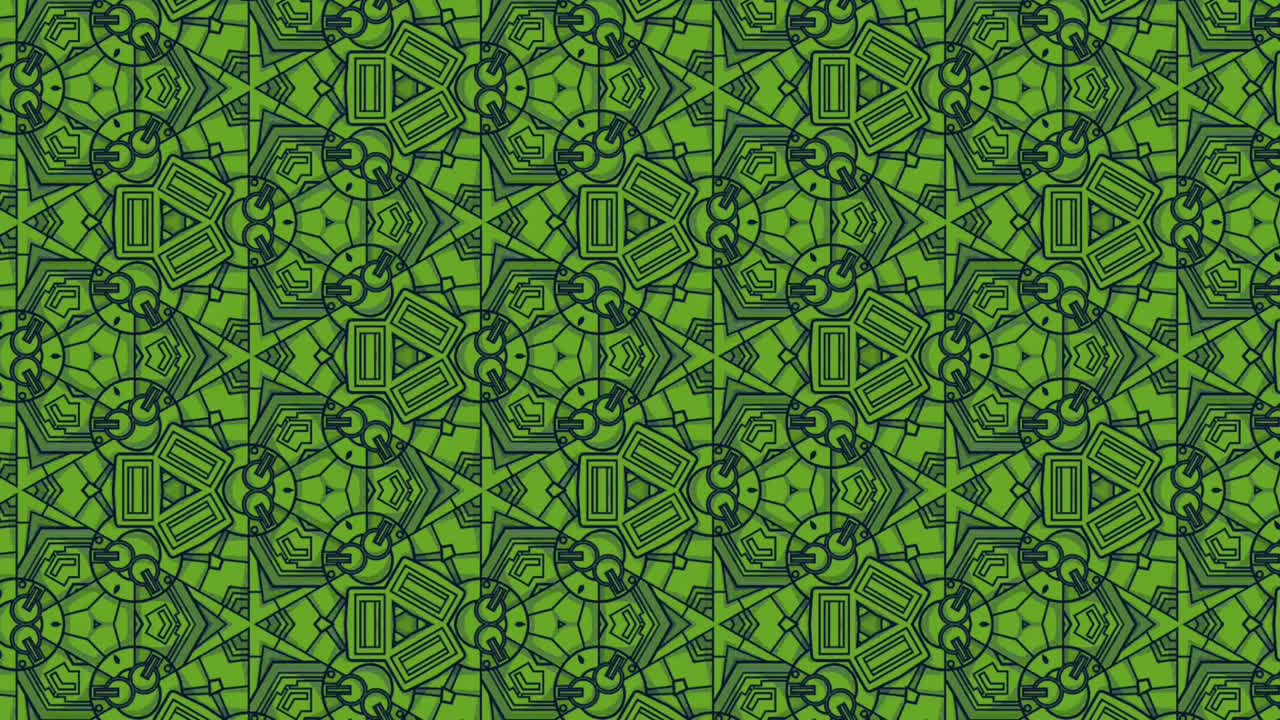 녹색 투영을 위한 그래픽 효과