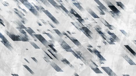 animación de video grunge geométrica abstracta azul y gris
