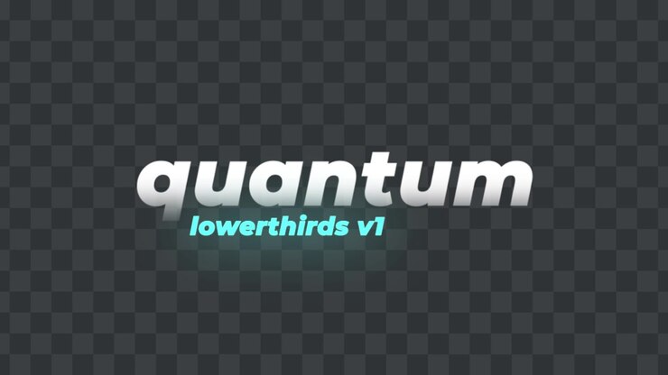 Lower Thirds Quantum 01 MOGRT Adobe Premiere Pro 2023 Risoluzione 3840×2160