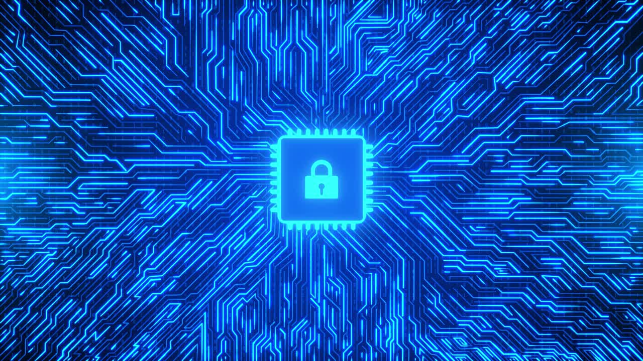 4K Loop Network Security processor printed circuit board for Electronic and Technology.