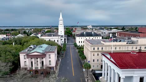 Empuje-Aéreo-Bajo-Charleston-Sc,-Carolina-Del-Sur