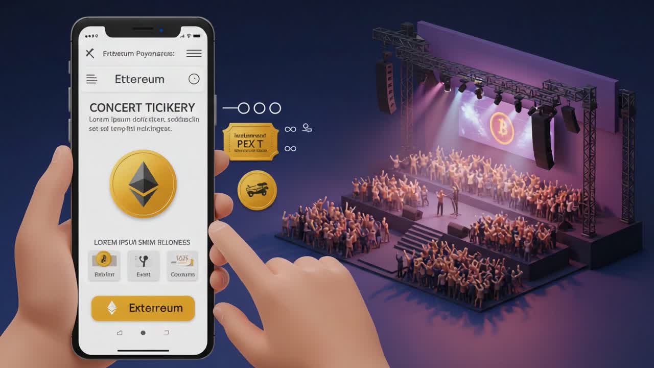 A Spectacular Concert Ticketing Experience: Exploring the Future of Live Events with Blockchain Technology Using Digital Wallets and Cryptocurrency Innovations