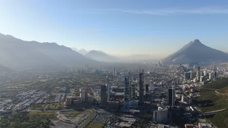 Monterrey,-Mexiko-Aufnahmen-Mit-Drohne