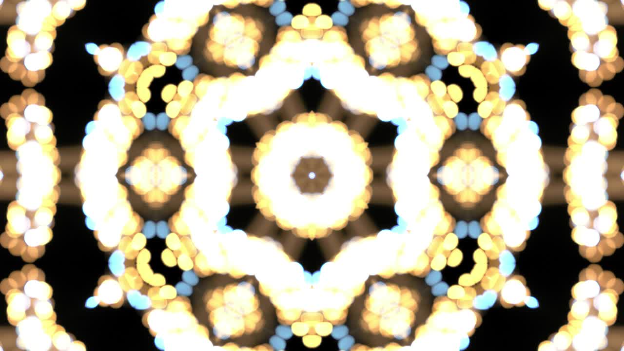 año nuevo abstracción caleidoscopio