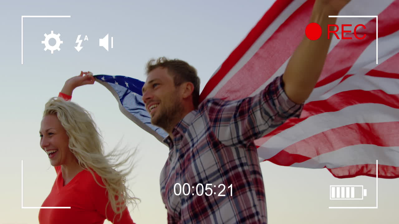 ถ่ายทำคู่รักบนชายหาดด้วยกล้องดิจิทัล 4K