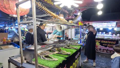 exploring vibrant stalls and local delicacies