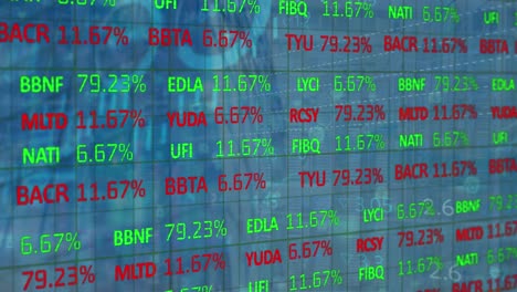 Animación-De-Red-De-Conexiones-Stock-De-Datos-Financieros-En-Escenario-De-Stock