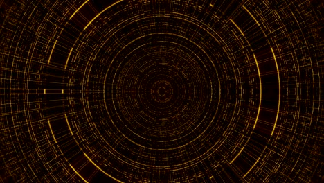 circle with grid, abstract business science or computer technology background, 3d render backdrop, computer generated