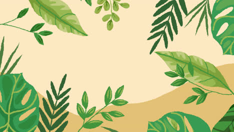 tropical leaf background