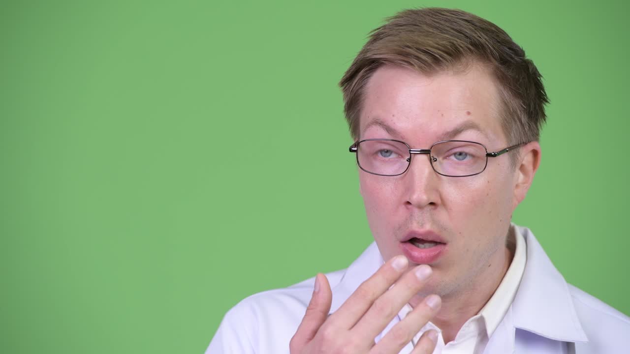 Surprised And Shocked Man Doctor