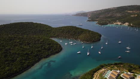 Drone-Veleros-Sivota-Lagoon