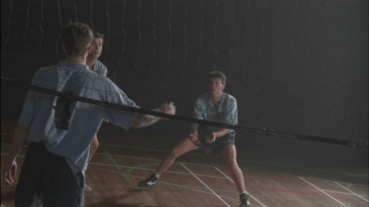 남자 배구팀 경기