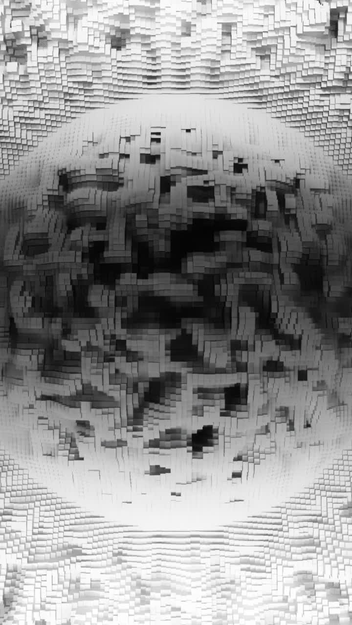 patrón geométrico 3d abstracto