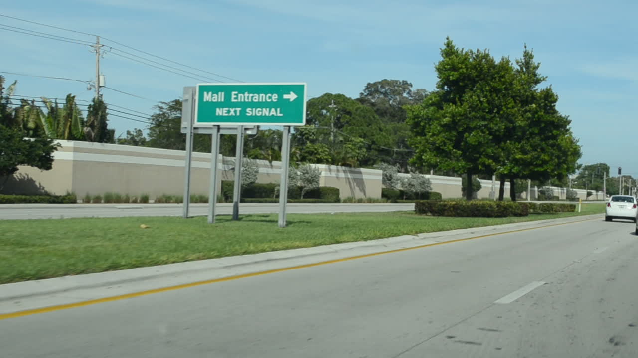 Strade della Florida. Il percorso a Miami.