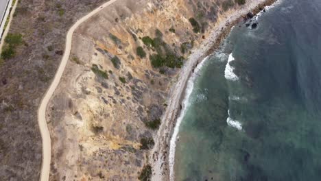 faro de point vicente por drone 4k