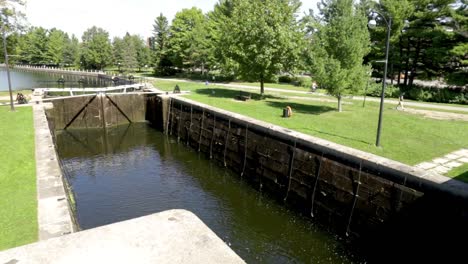 rideau canal lockstation shot