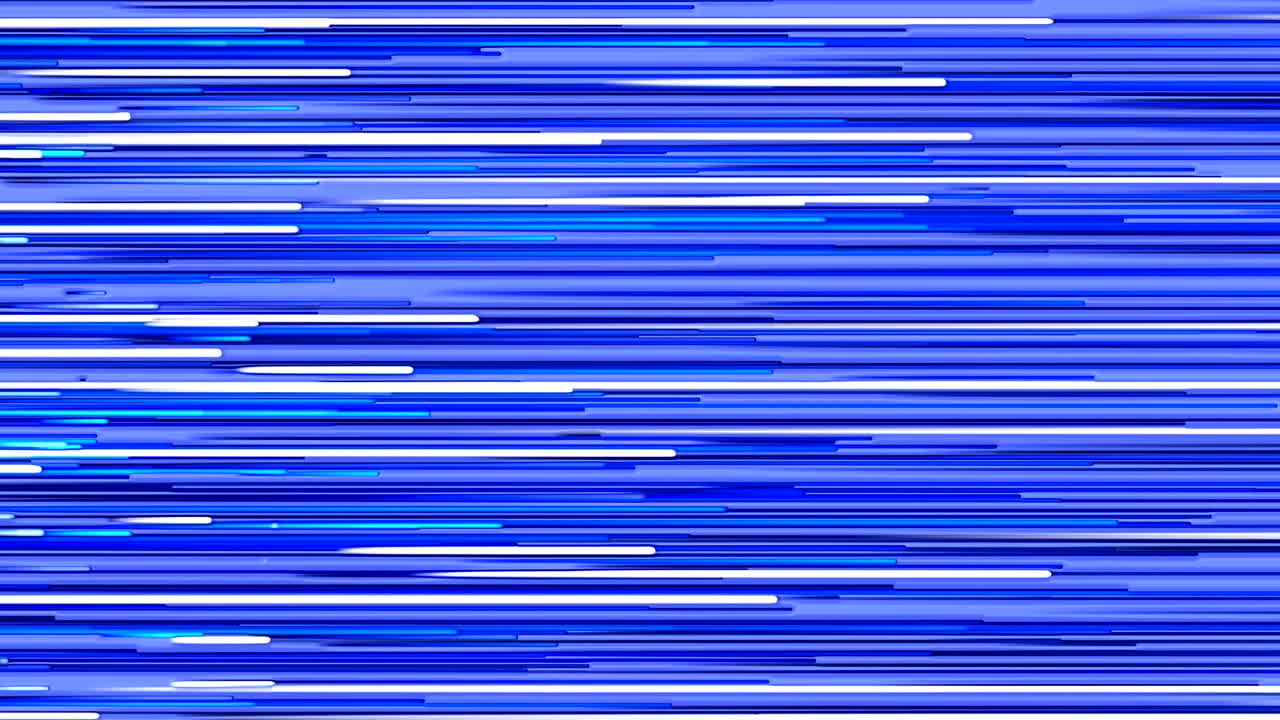 Animazione video al computer con linee in movimento