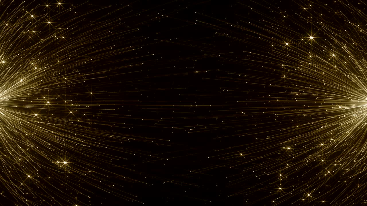 입자 금 반이는 보케상 먼지 추상적인 배경 루프