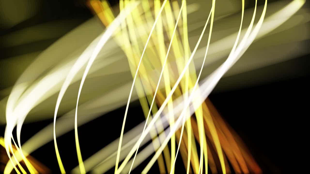 rayas de luz abstractas en un fondo oscuro