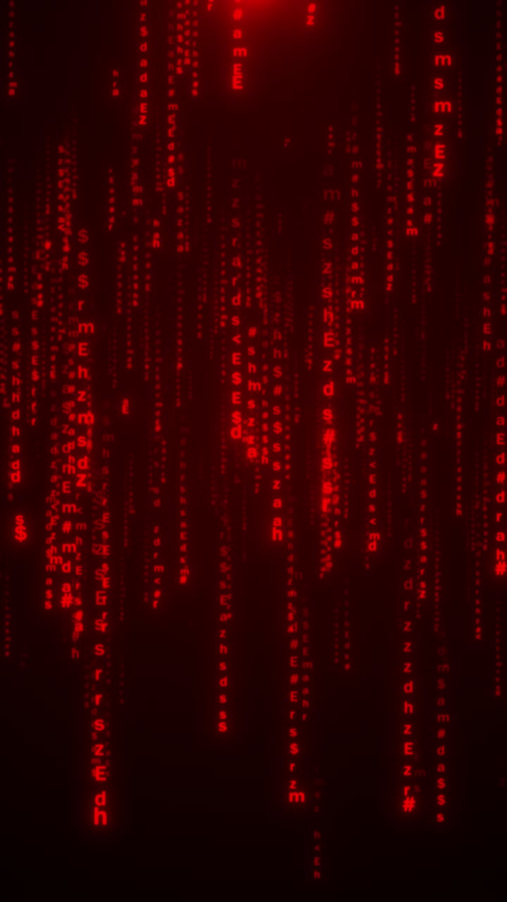 Cyber security digital glitch effect with noise background error signal virus code and software hack