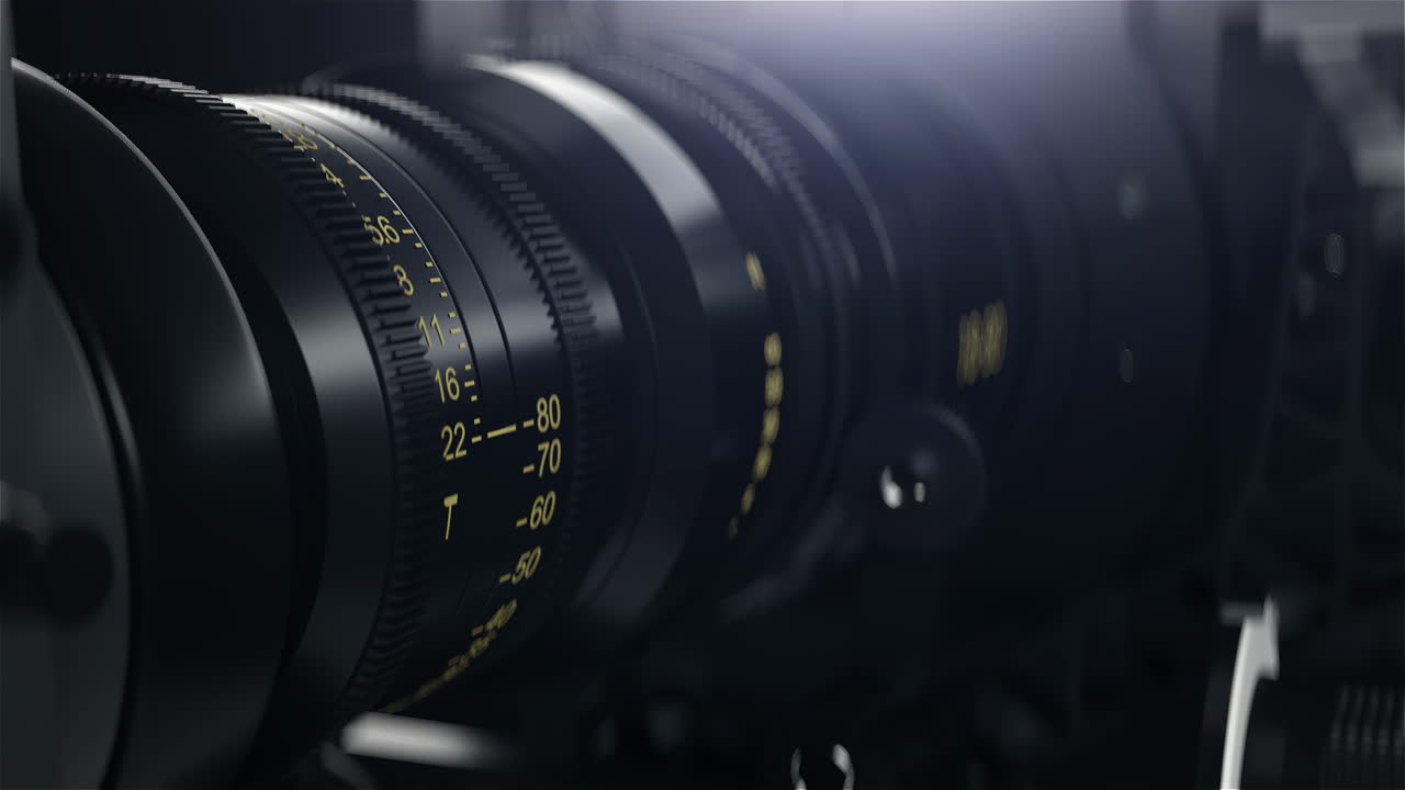 câmara profissional com rig