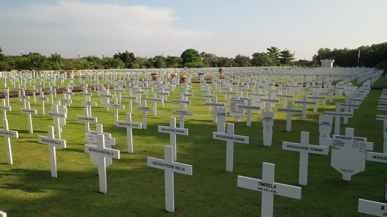 cementerio conmemorativo de la guerra