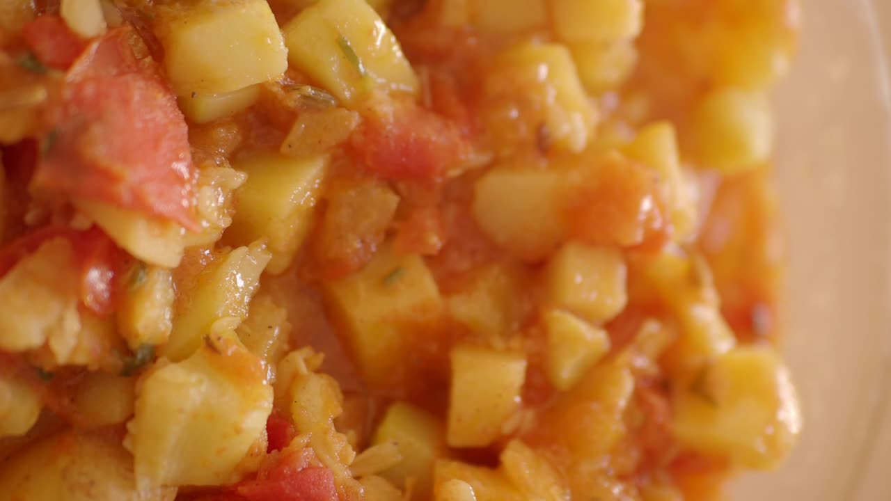 Hearty Vegetable Stew with Potatoes and Zucchini